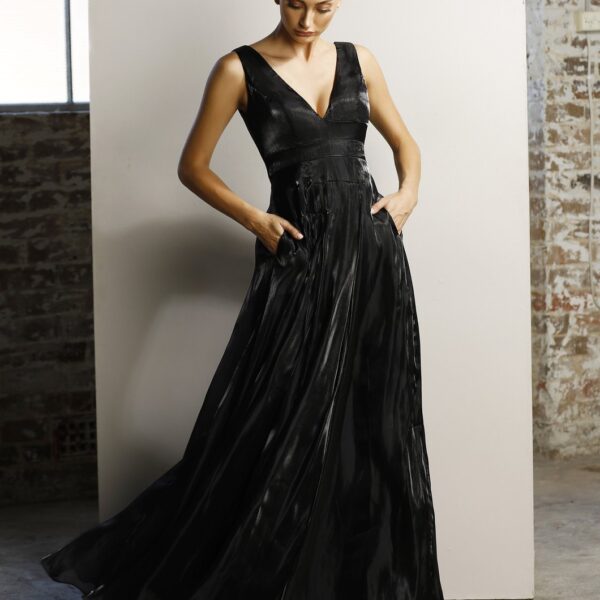 Jadore JX1010, Black organza ball gown