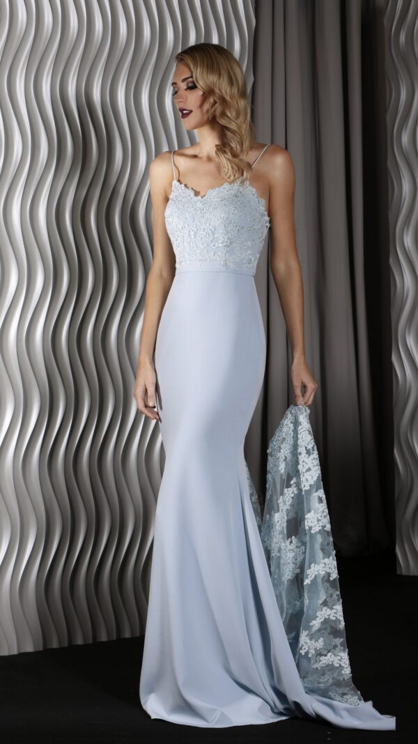 Jadore J8034, pale blue, Size 14, 16, 18