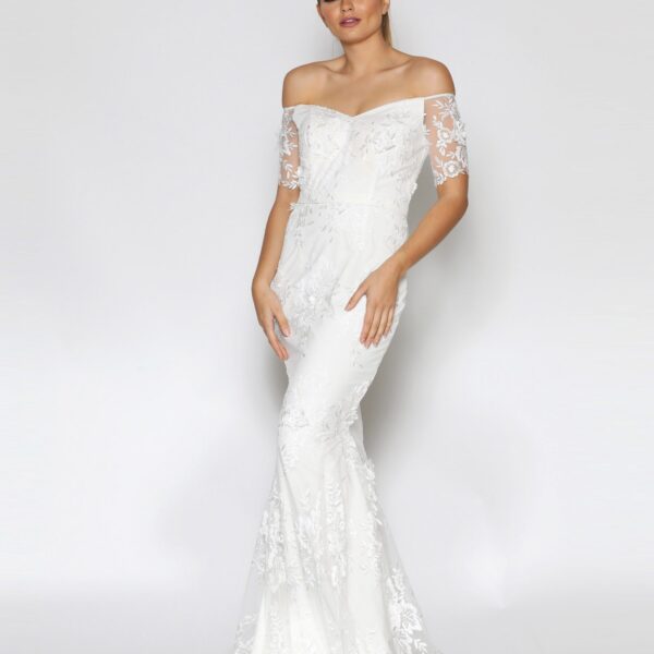 Jadore, JX048 Ivory size 6-18