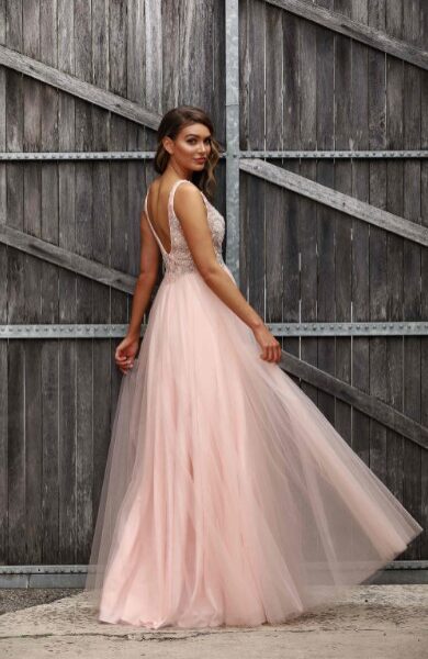 Pink Ball Gown, Jadore, JX3037, size 18