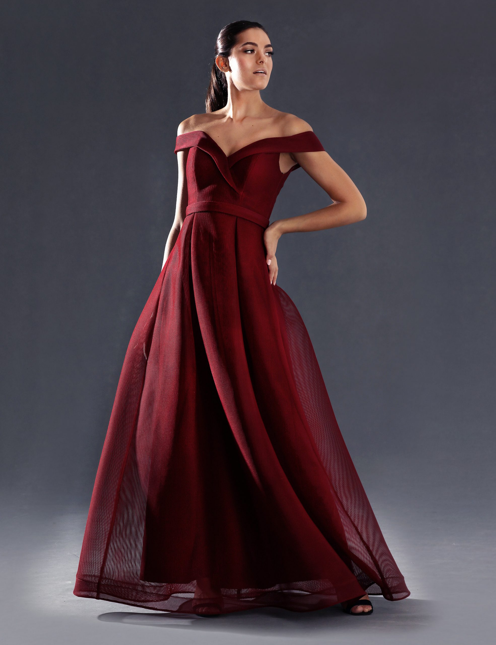 Jadore JX004, Off the shoulder with full skirt - can reorder other sizes